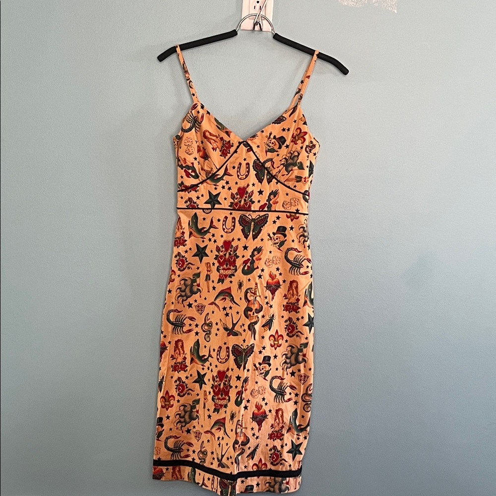 Paper  Doll Tattoo Flash Dress